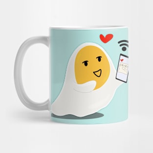 Couple Video call What The Egg Mug